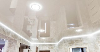 Натяжной ПВХ потолок Александров, цена от 2142 руб.